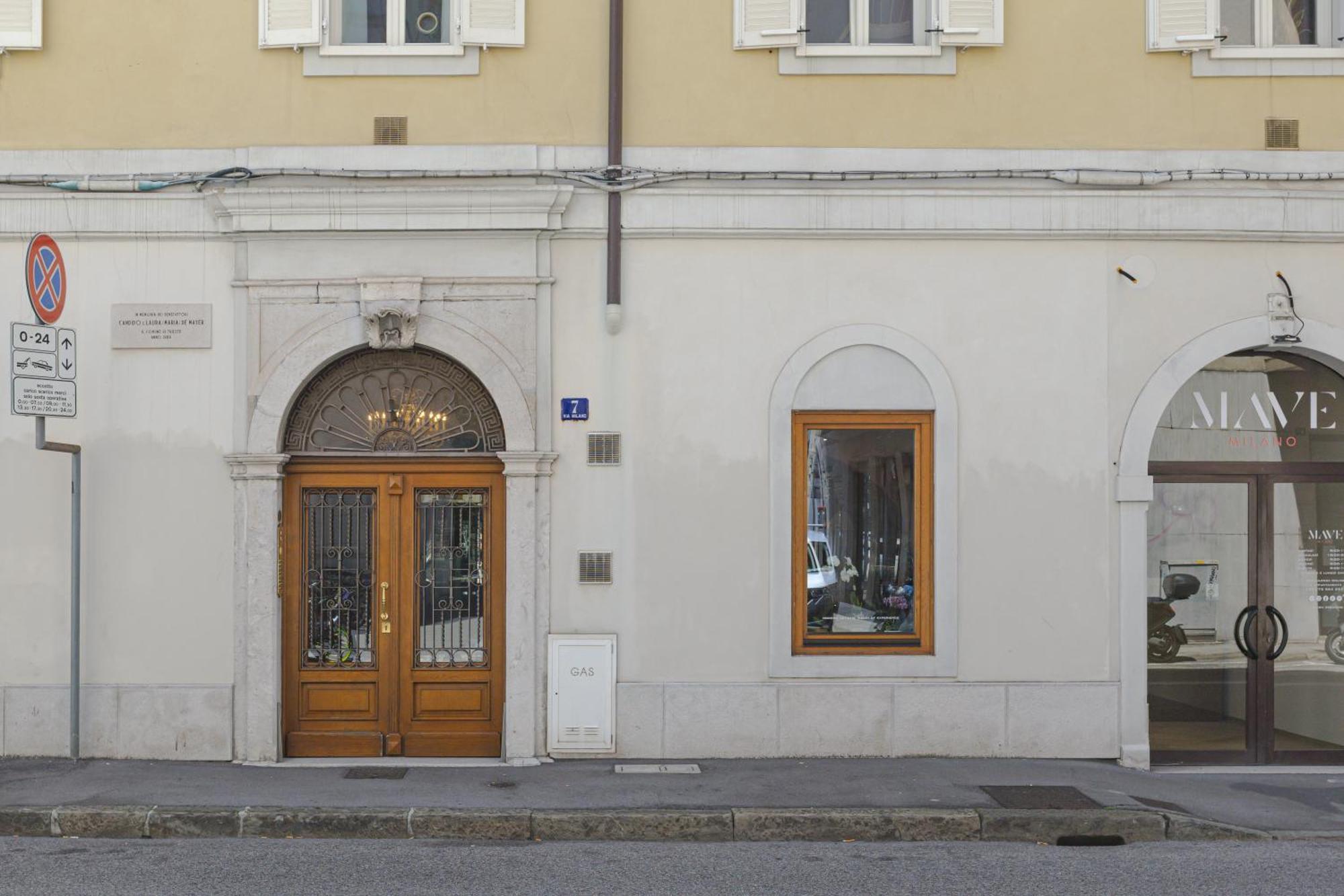 Via Milano Lejlighed Trieste Eksteriør billede